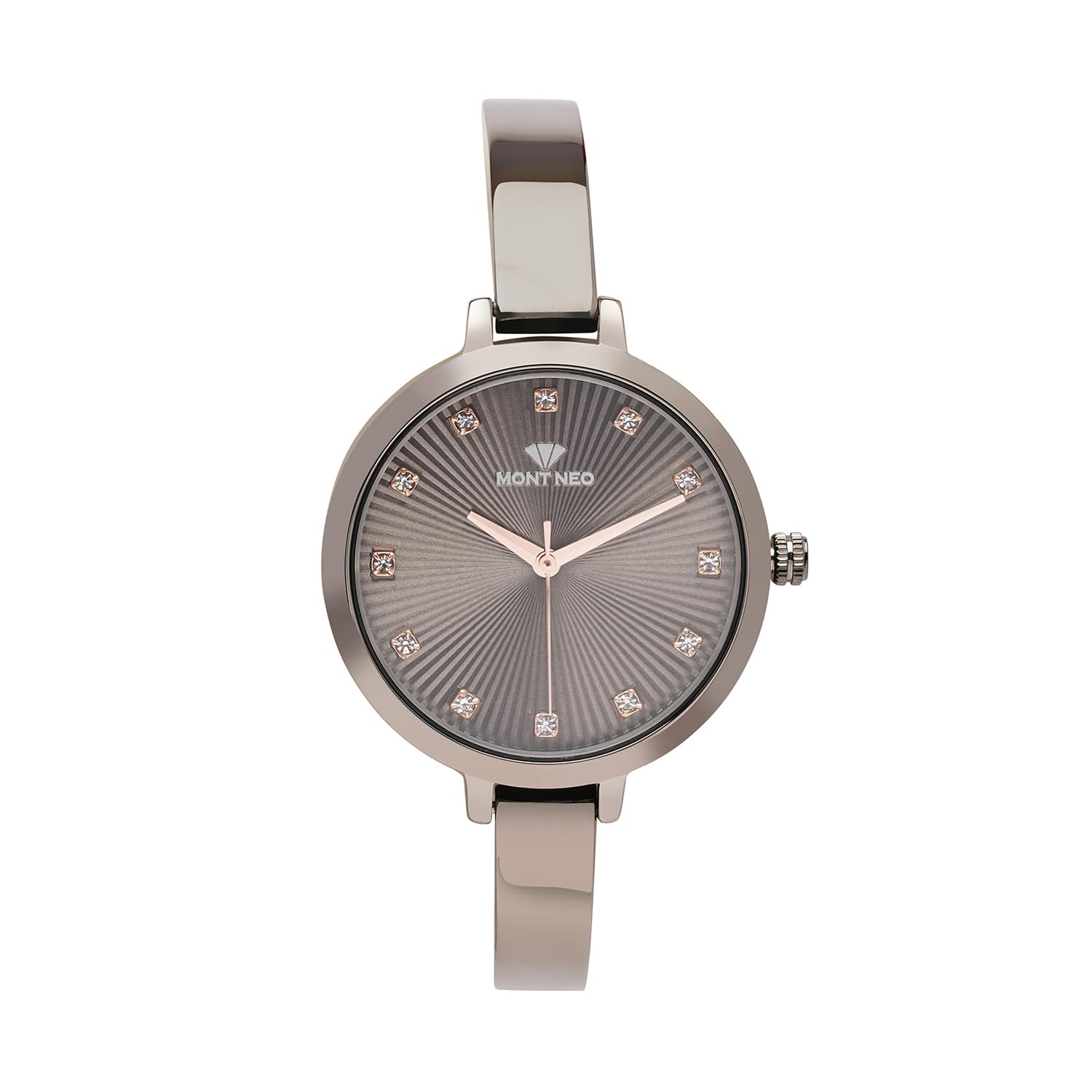 Mont Neo Sophisticated Grey Analog Female Stainless Steel Watch 9004T-M8816 (B0CHVSRMM7) Amazon Price History, Amazon Price Tracker