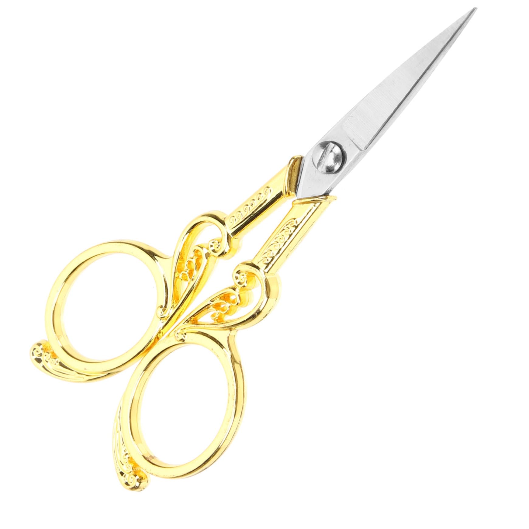 Anneome 5stücke Vintage Design Stickschere Aus Edelstahl Für Handarbeiten Retro Nähzubehör Mit Ergonomischem Griff Für Bastelprojekte Und Heimarbeiten