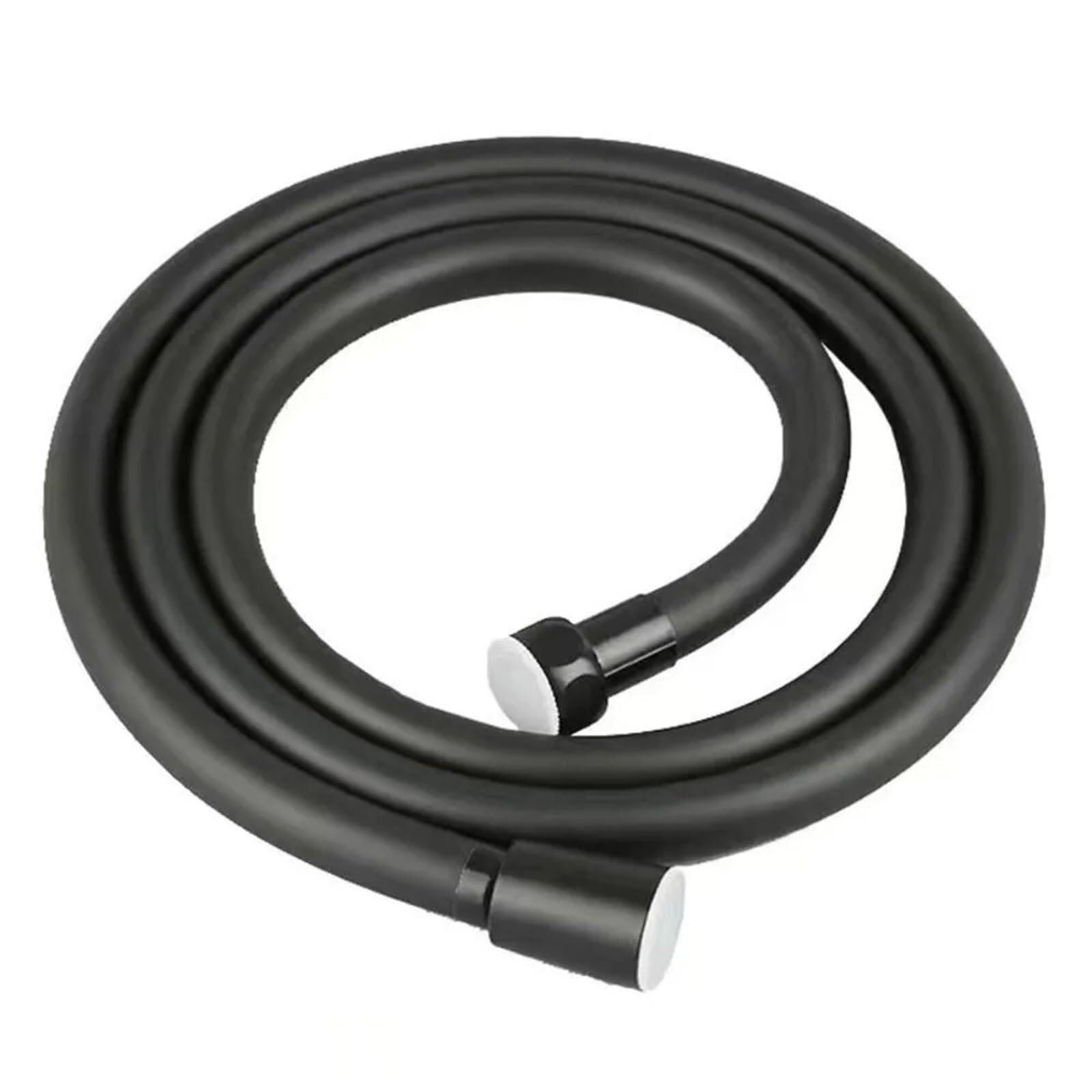 Shower Hose Professional Replacement Handheld Shower Head Hose PVC Explosion-Proof Spray Water Pipe Anti Winding Flexible Faucet Toilet(PVC Black-3m)