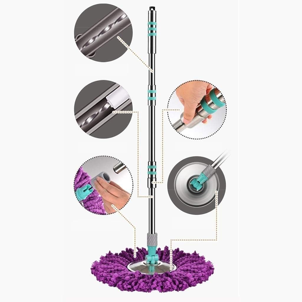 Microfiber Mop Floor Cleaning System-Washable Pads, for Hardwood, Laminate and Tile with Soft Padding and Handles, Suitable for Wood, Walls, Kitchens
