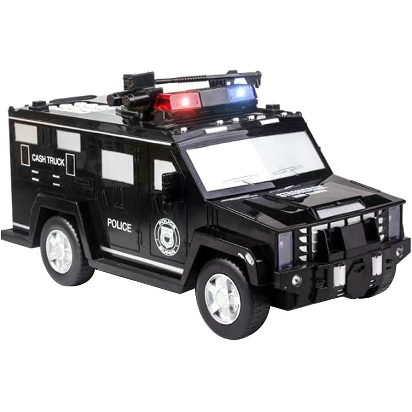 Tirelire Tirelire de Transport d'argent, Voiture blindée Cool, Hummer, Automatique, électronique, Jouets et Cadeaux pour Enfants Tirelire Billet