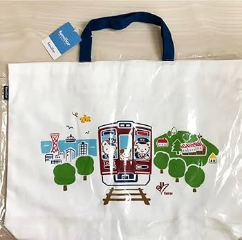阪急　ファミリア　トートバッグ 阪急電車×familiar(ファミリア)】コラボレーショングッズ12/11