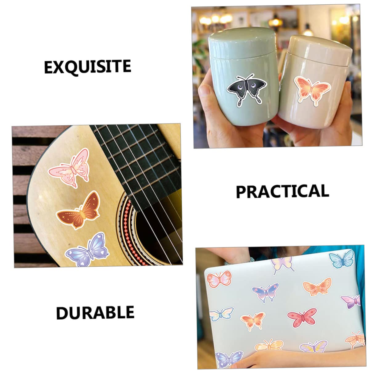 Adesivi per cocktail per computer portatile (50 pezzi), regalo per bambini, ragazzi, adulti, ragazze, cocktail, impermeabili, per bottiglie d'acqua, telefono, latticini