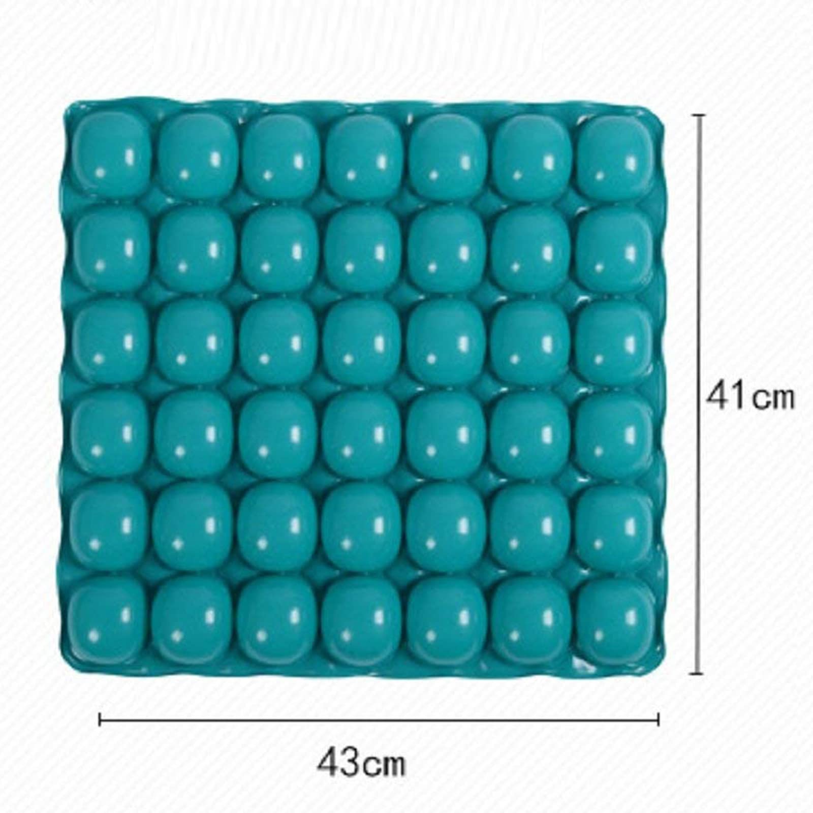 NEFSO Almohada para el Dolor de Cama, cojín de Dona Inflable para el Dolor de coxis, cojín para Asiento de hemorroides, cojín antiescaras para úlceras por presión, Silla de Ruedas, Verde (Verde)