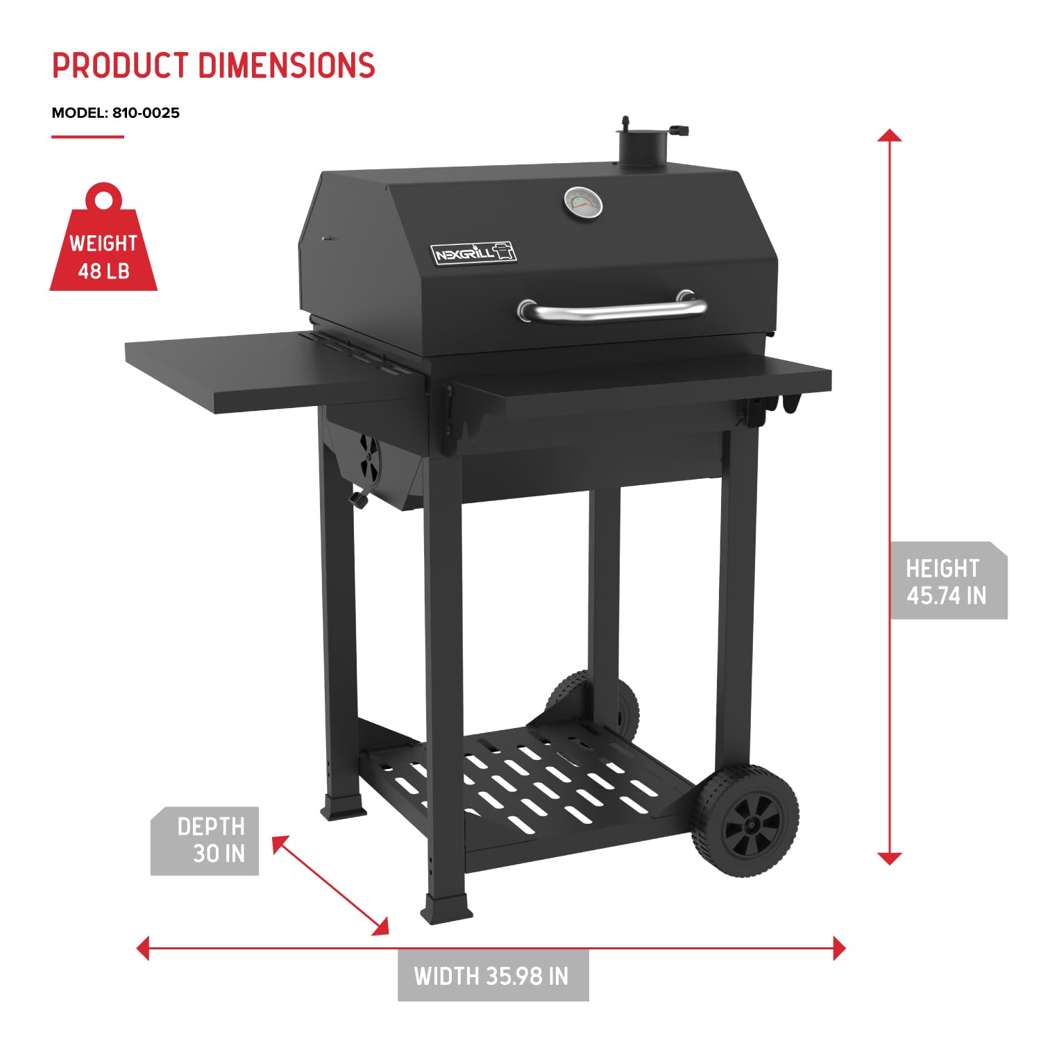 Amazon | Nexgrill プレミアムチャコールBBQグリル 22インチ 