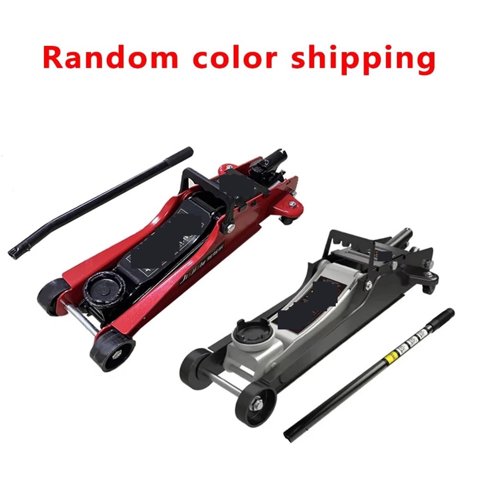 Gato hidráulico, Gato Horizontal de 2,5 T y 380 mm for SUV, herienta for Cambio neumáticos, Mantenimiento hidráulico Coches, presión Aceite, elevación rápida