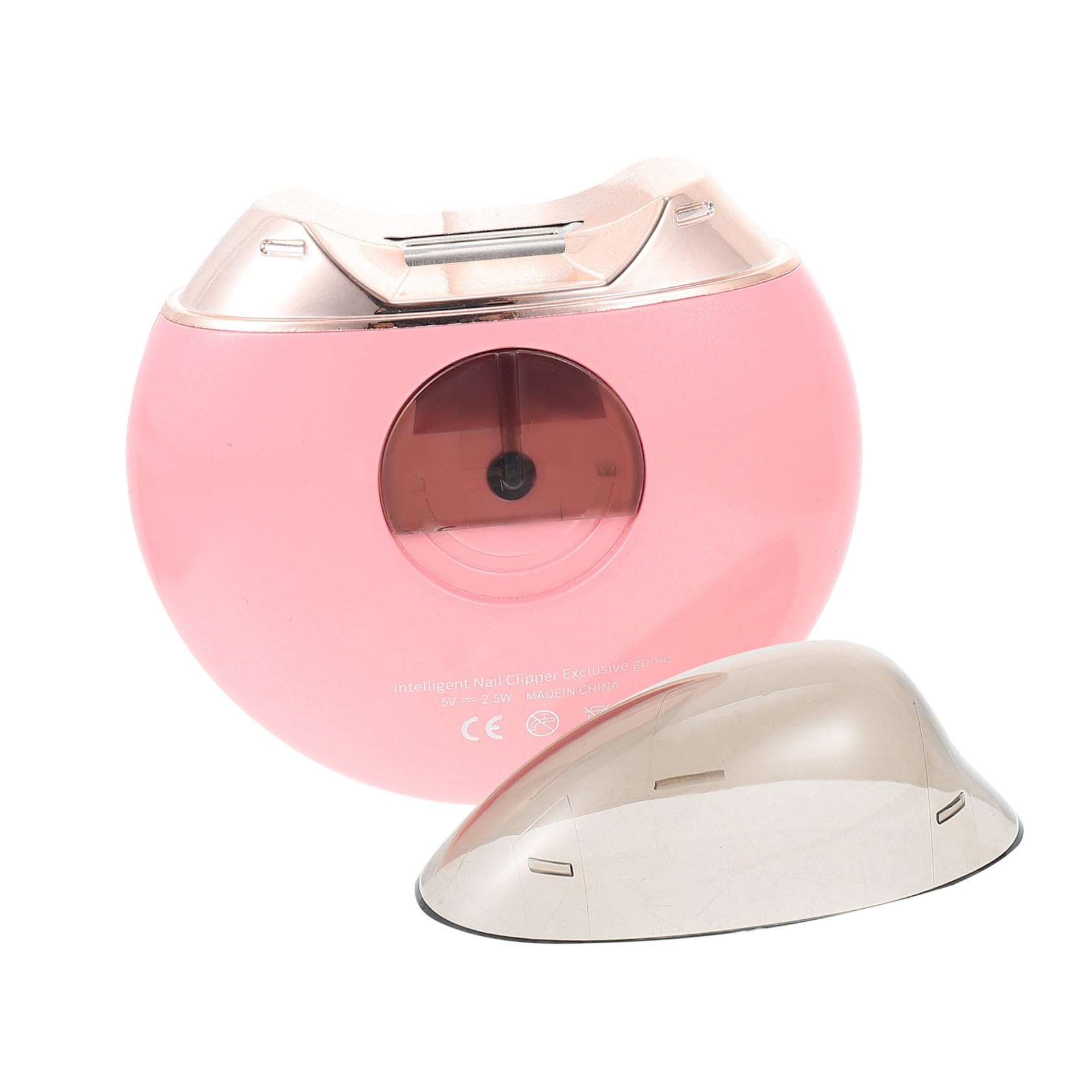 1 Set Cortaúñas Eléctrico para Niños con Cabezales de Recambio, Kit de Uñas Portátil para Bebés y Adultos con Función Antiparpadeo