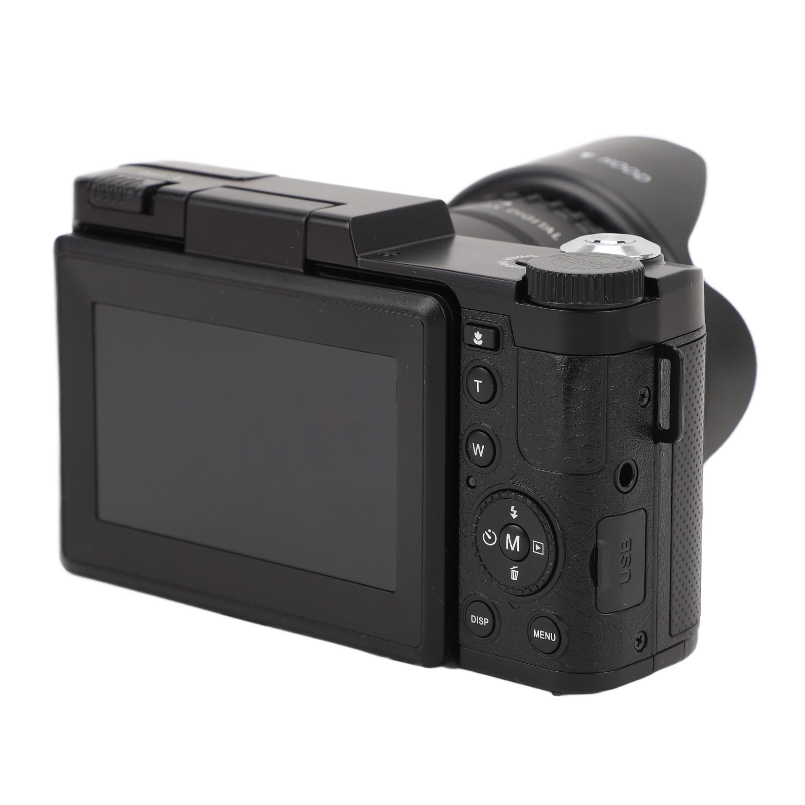 Fotocamera Digitale 4K da 48 MP, Fotocamera Compatta con Zoom Ottico 5X con Messa a Fuoco Automatica, modalità Webcam per Viaggi, Registrazione Al Rallentatore, Fotografia Time