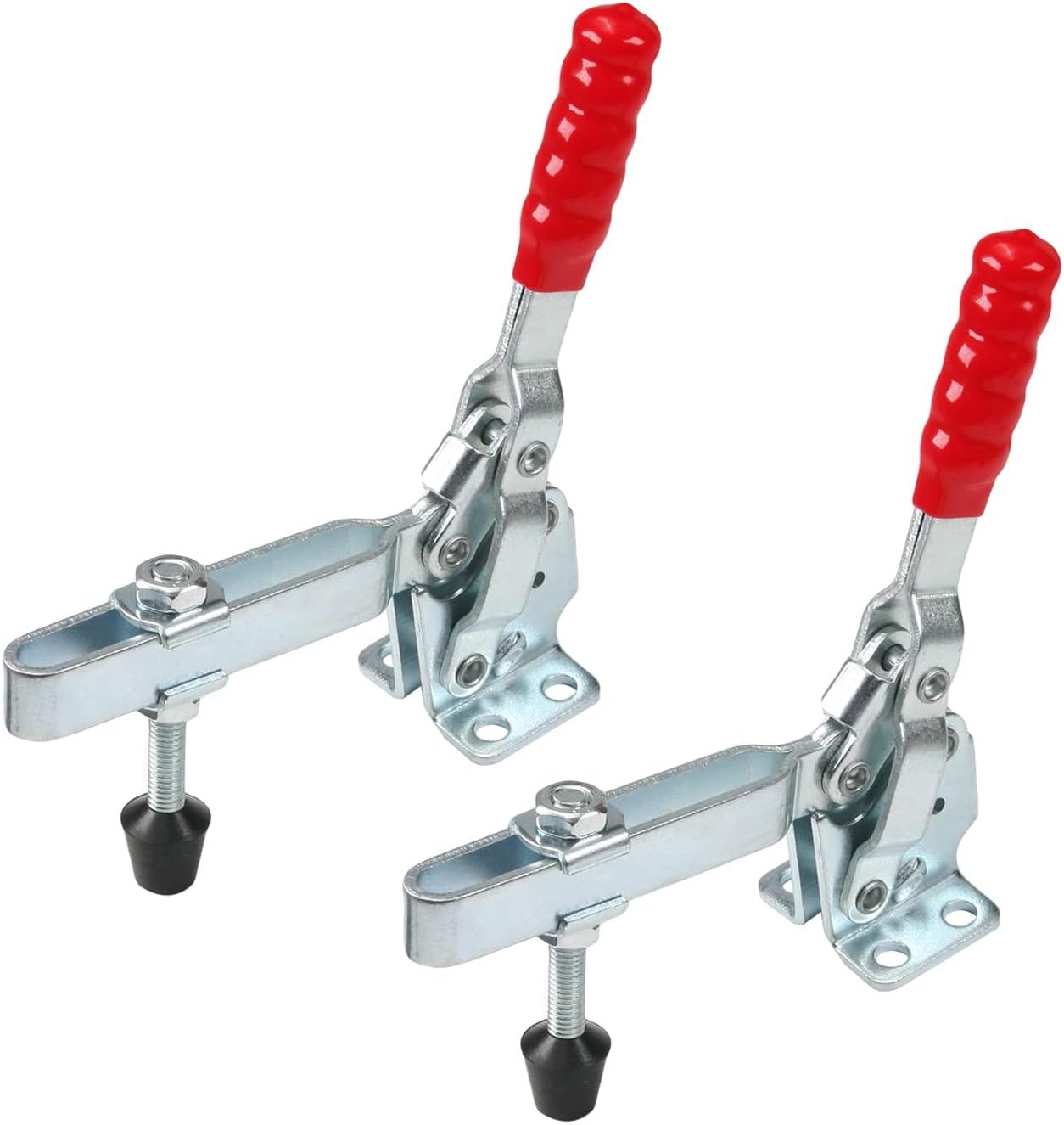 Auniwaig Toggle Clamps, Quick Release Toggle Clamp for Woodworking, 227KG Vertical Clamp for Welding GH-12132