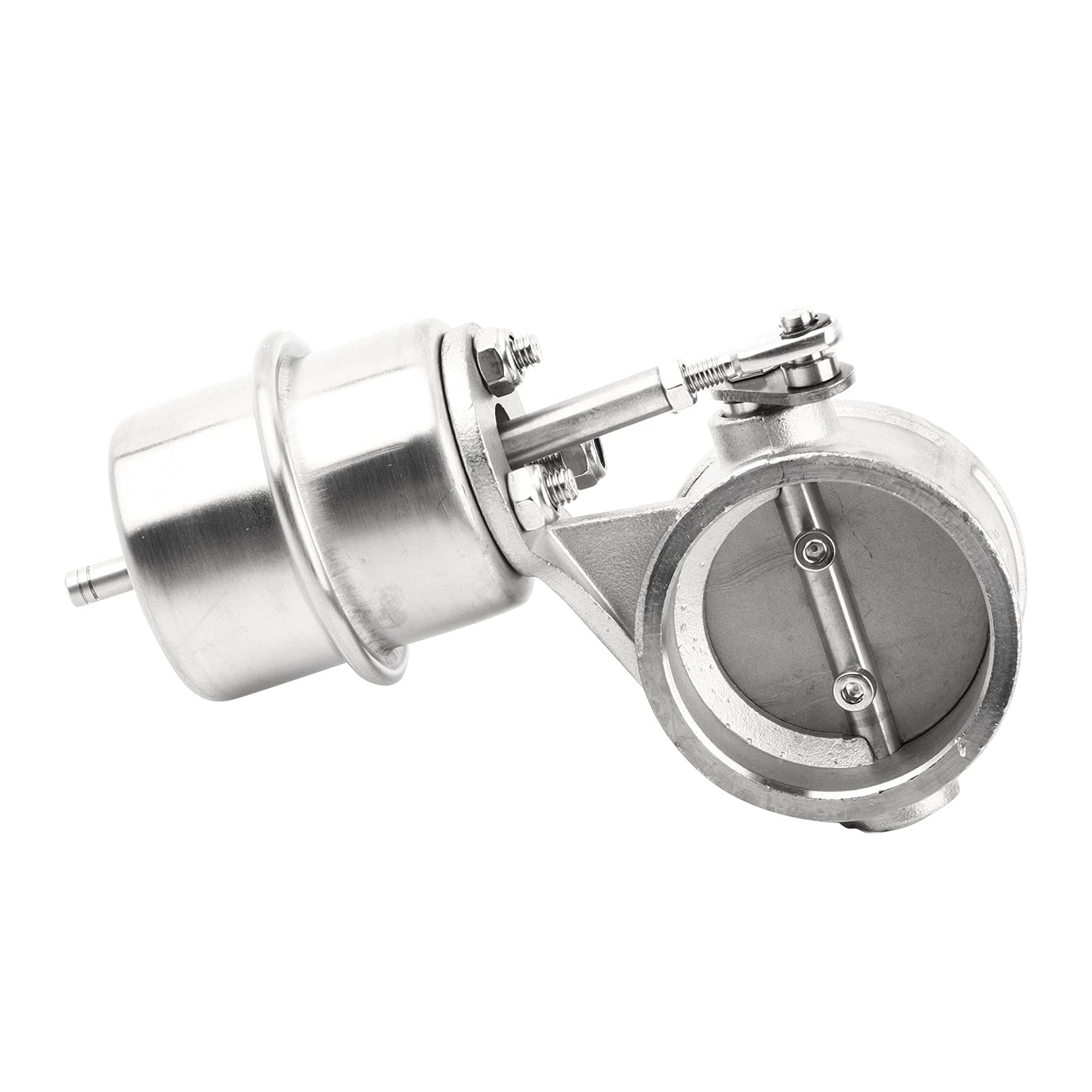 KIMISS Vakuum-Aktuator-Steuerventil, Hohe Kompression, Edelstahl 304, 3 Größen, Verbessert die Leistung, Autozubehör (2 Zoll (50 mm Innendurchmesser, 3,8 mm Dicke))
