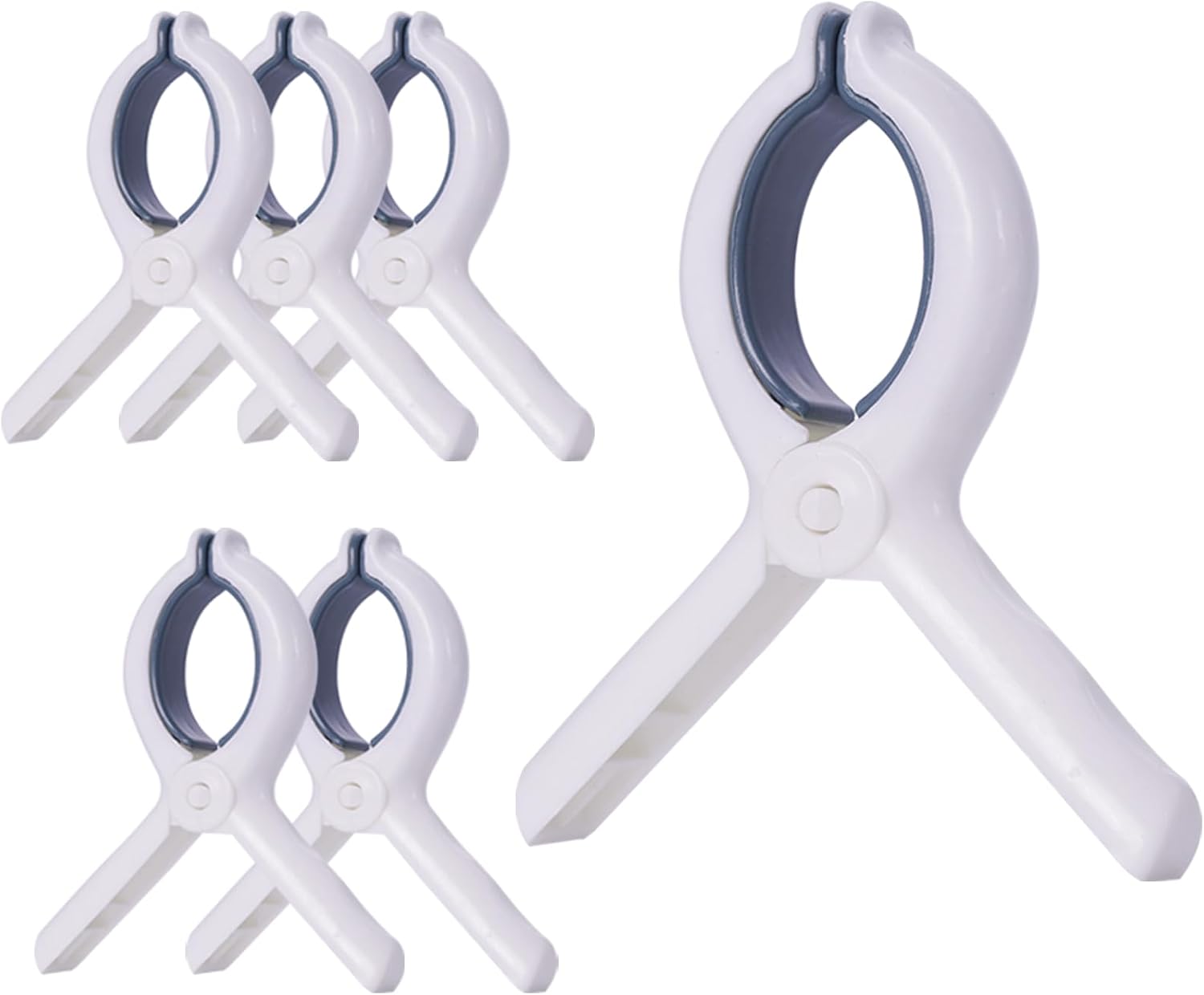 6 PCS Beach Towel Clip,Towel Clips for Beach Chairs for Cruise, Plastic Clothespins for Laundry Towel Clothes, Cruise Ship Essentials for Towel Bands, Picnic Table Clips for Outdoor and Indoor Use.