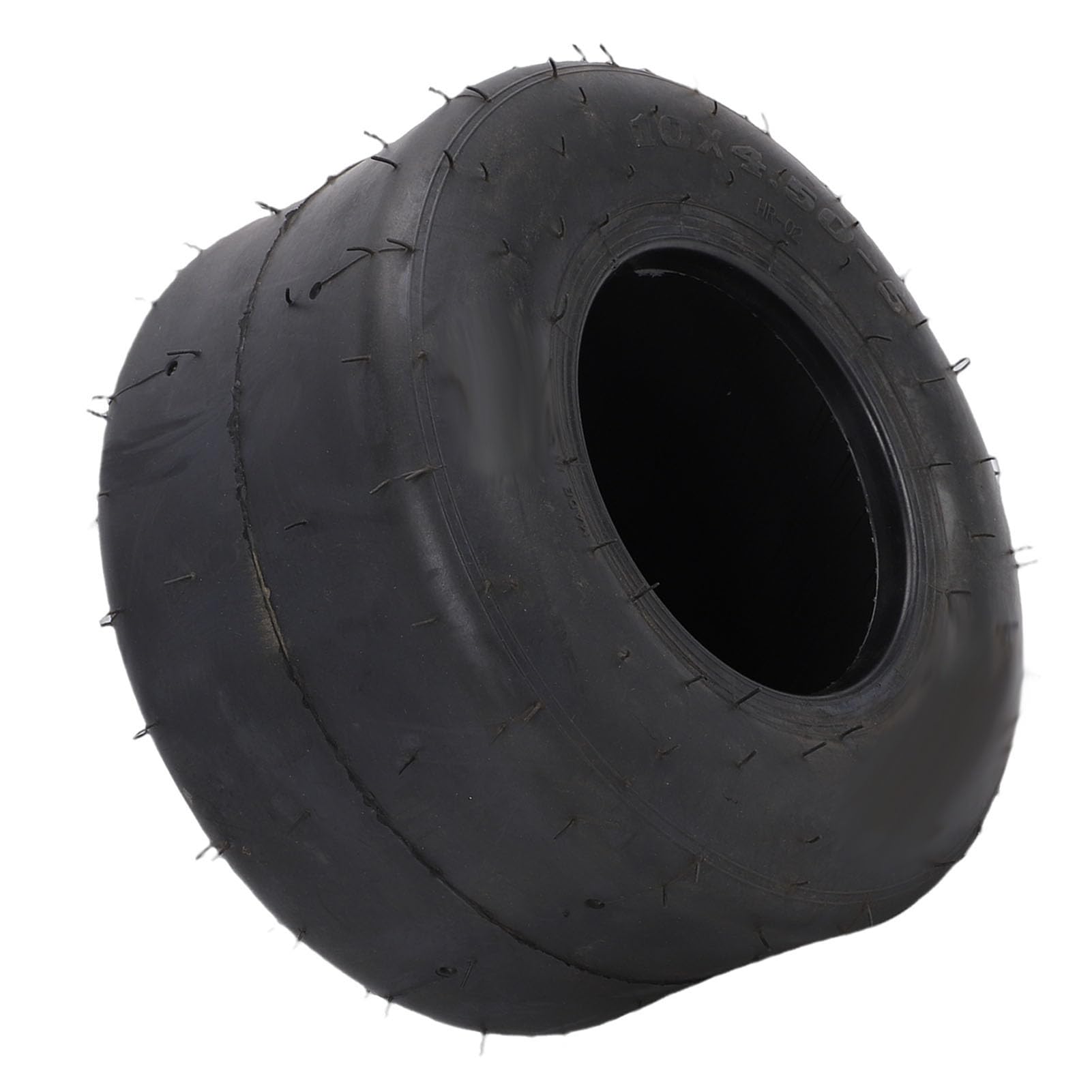 Pneu 10 X 4,50-5, sans Chambre à Air pour le Karting et le Drift, Bande de Roulement Lisse et Durable, Installation Facile, Montage Universel, fabriqué à Partir de Matériaux en