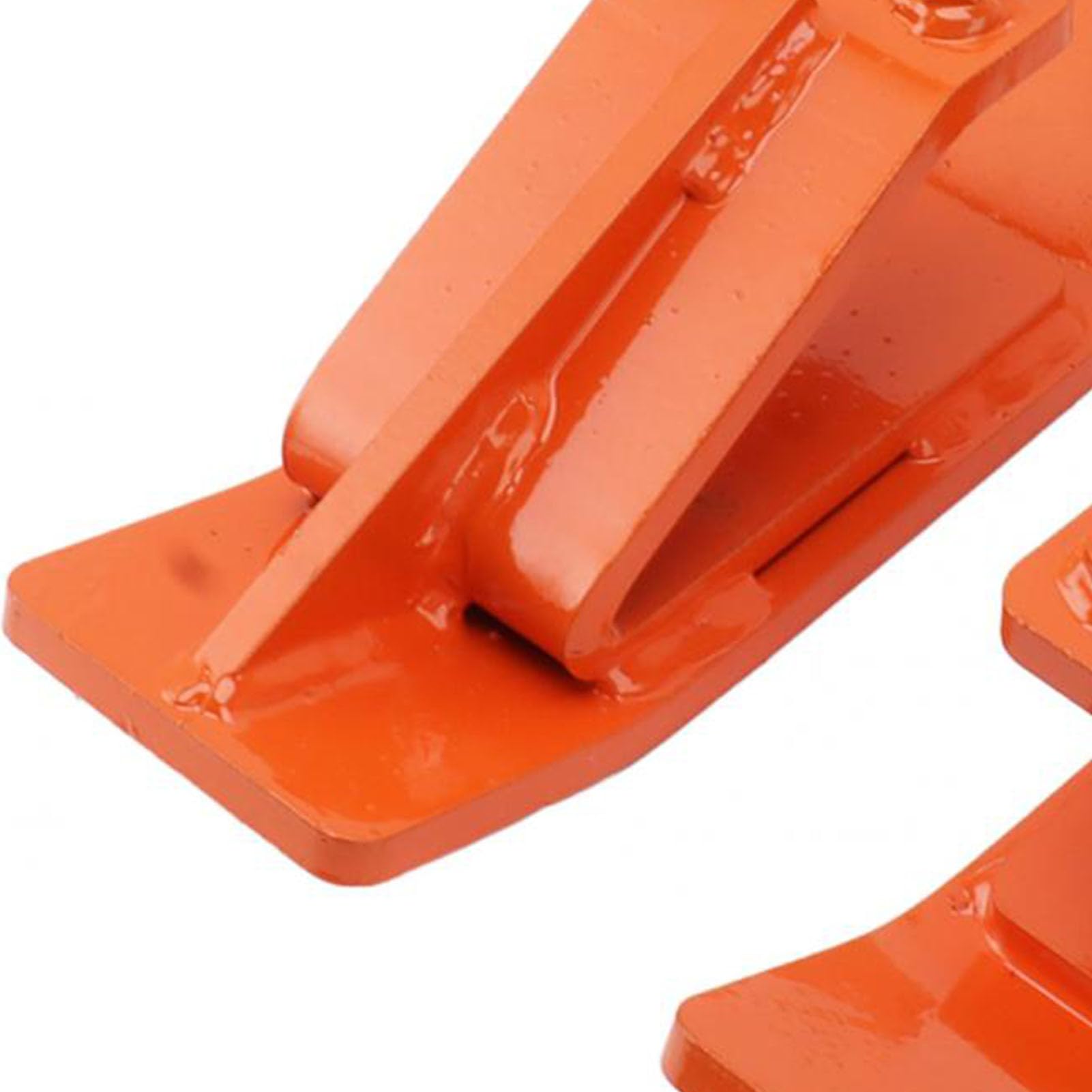 Cryfokt Protector de Cubo de Tractor con Tuercas y Pernos de Doble Seguridad de Acero Duradero para Mantenimiento de Césped 2 Piezas 10,5x4 Pulgadas
