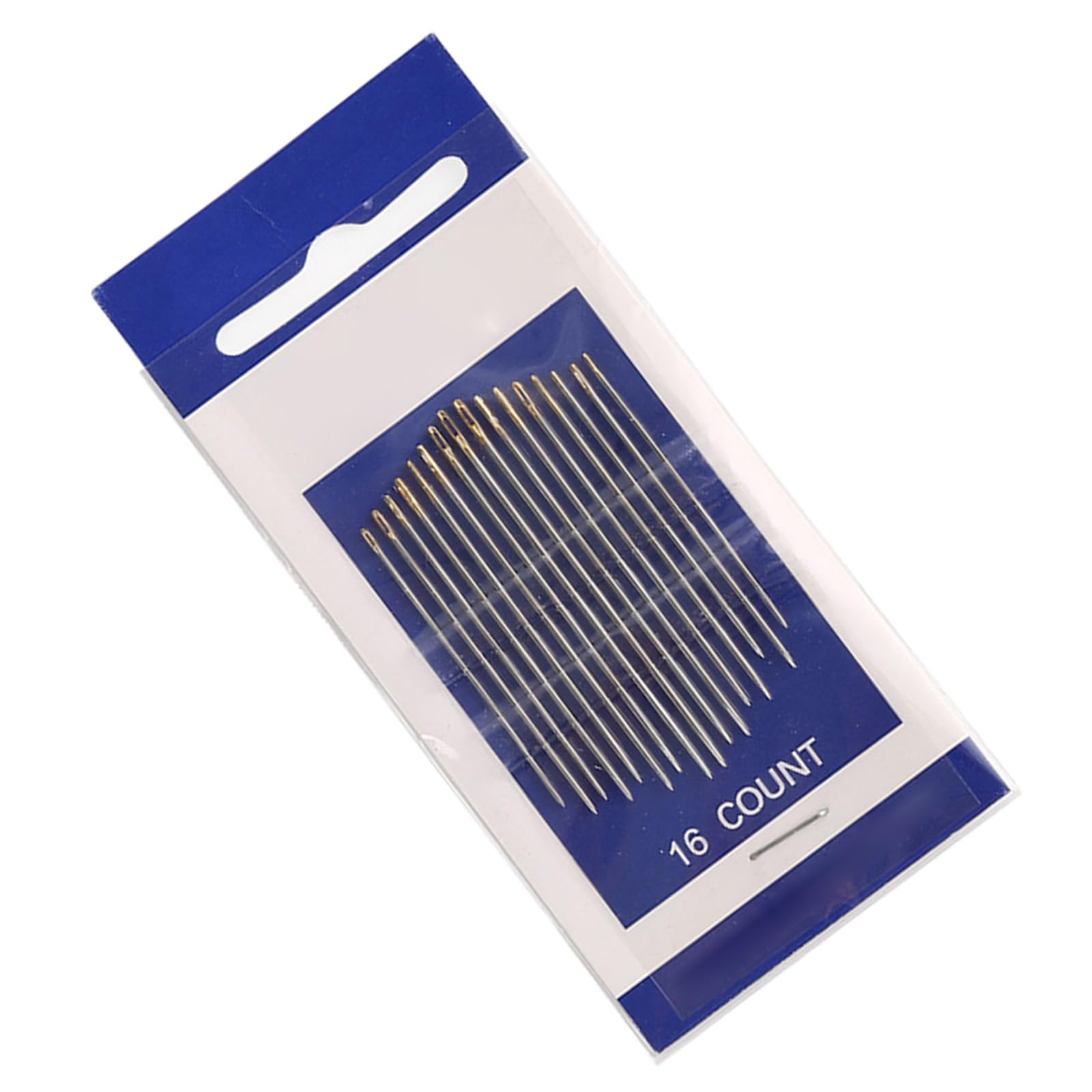 Tsophreniq Heavy-Duty Embroidery Needle Oversized Eye Smooth Threading for Quilting, Craft & Family Mending Tasks Alloy Craft Needle for Sewing