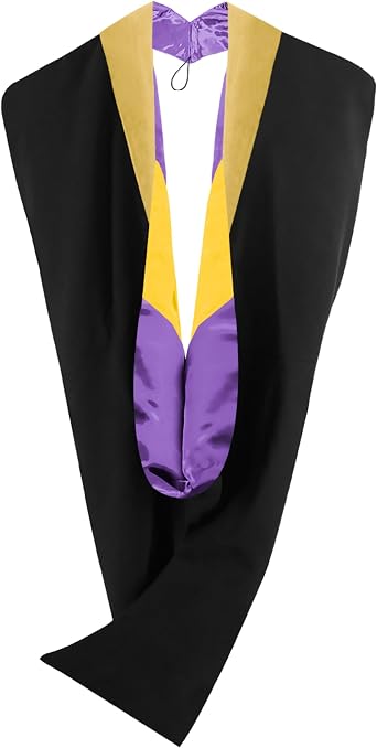 GraduationMall Bachelor Graduation Hood Deluxe University Academic Hood for Science and Mathematics College Degrees