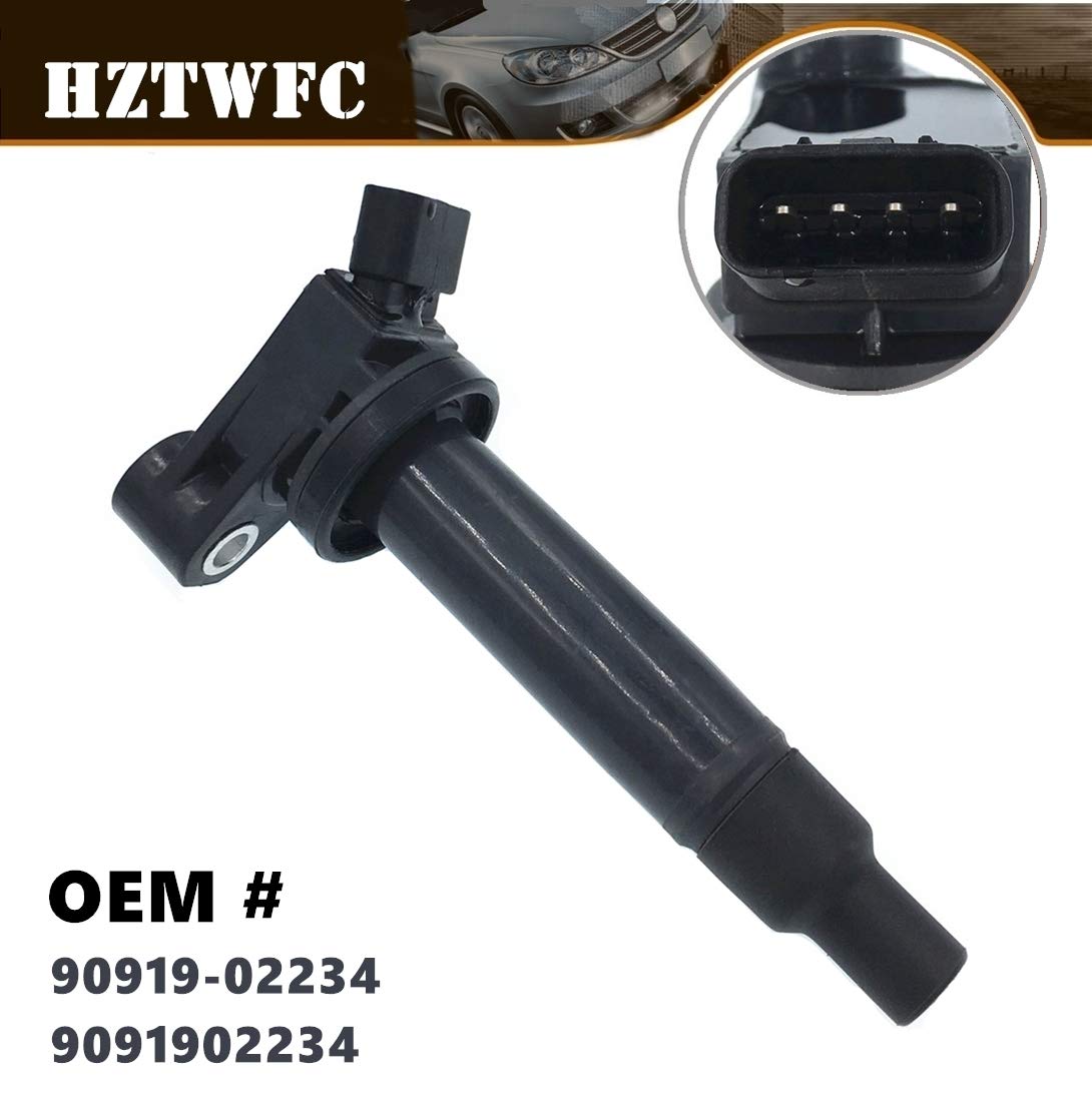 HZTWFC Ignition Coil Compatible for ES300 RX300 AVALON - CAMRY HIGHLANDER SIENNA 90919-02234 9091902234
