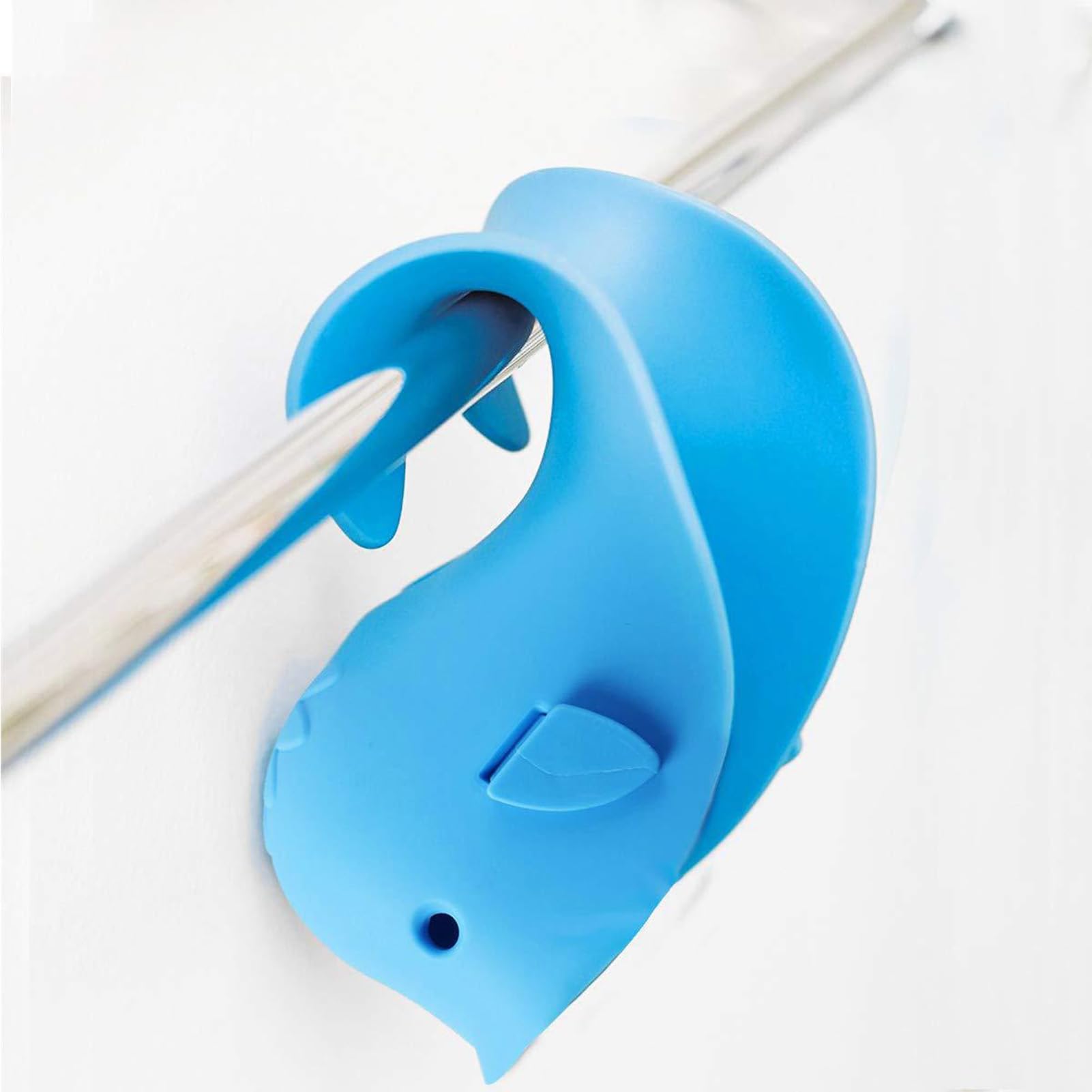 Couvercle de Robinet, Couvercle de Bec de Baignoire, Protecteur de Couvercle de Robinet de Baignoire, Couvercle de Bec de Baignoire pour bébé, Bain Universel en Silicone Baleine Jouets bébé e Bleu