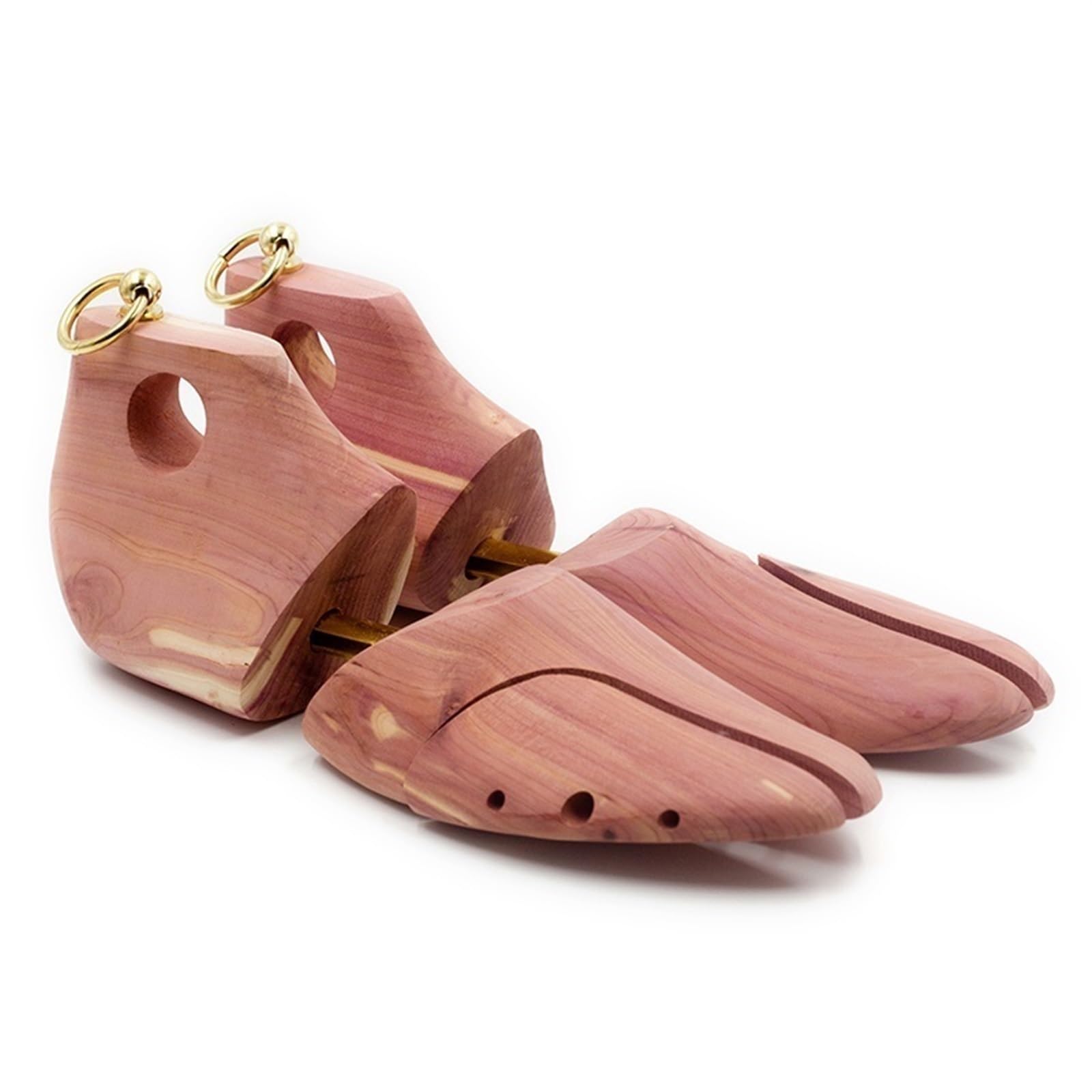 Rbol De Zapatos 1 par de ensanchadores de Zapatos Ajustables de Madera de Cedro Rojo for Hombre, Soporte for árbol de Zapatos, Dispositivo expansor de Botas para Hombres Y Mujeres(EU 41 42)