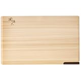 Kai KAI AP5226 Cutting Board Seki Magoroku Cypress L 15.4 x 9.4 inches (390 x 240 mm) with Stand Made in Japan Dishwasher Safe