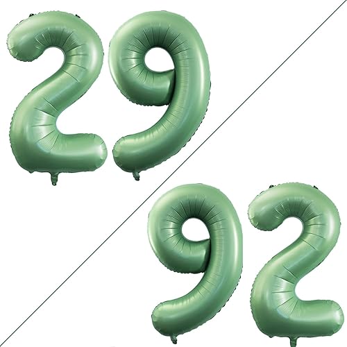 Miniatura 250 de GOER Globos con el número 40 para decoraciones de fiesta de cumpleaños número 40, globos de helio de aluminio jumbo de 42 pulgadas para 40