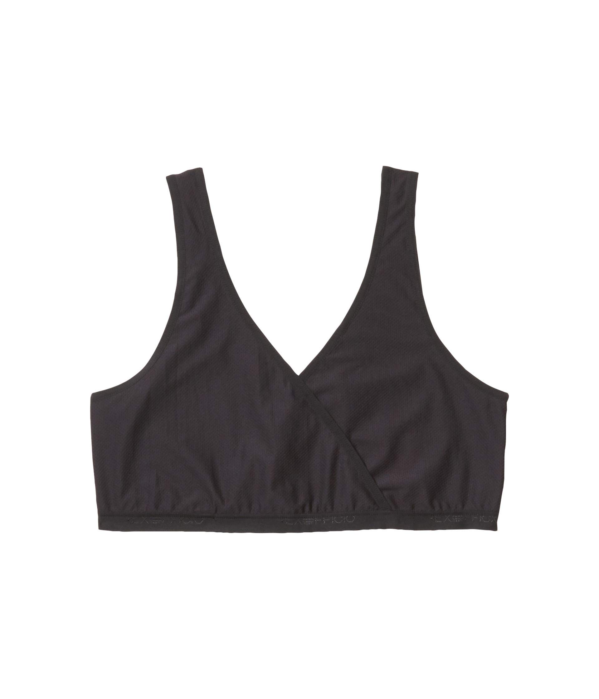 ExOfficioWomen's Give-n-go 2.0 Bralette Bra, Opaque, Black, L