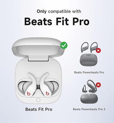Miniatura 2 de SURITCH Funda Cubierta Protectora para Beats Fit Pro, Carcasa Protectora de TPU Absorbente de Impactos para Estuche de Carga Beats Fit Pro 2021