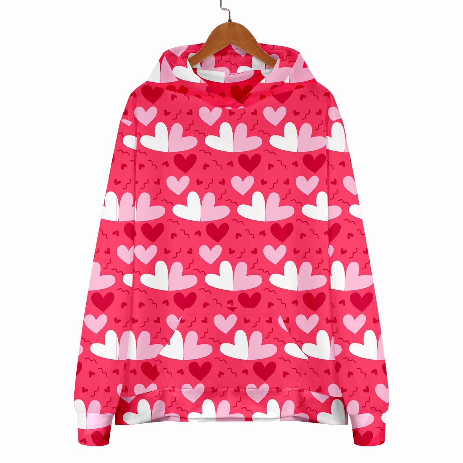 Chaquetones Hombre Invierno Sudadera con Capucha para Mujer, Estampado Divertido Y Moderno, De Manga Larga, Estilo Urbano Original (Rd1, S) Oversize Parka Ropa Deporte Sudaderas Hombres