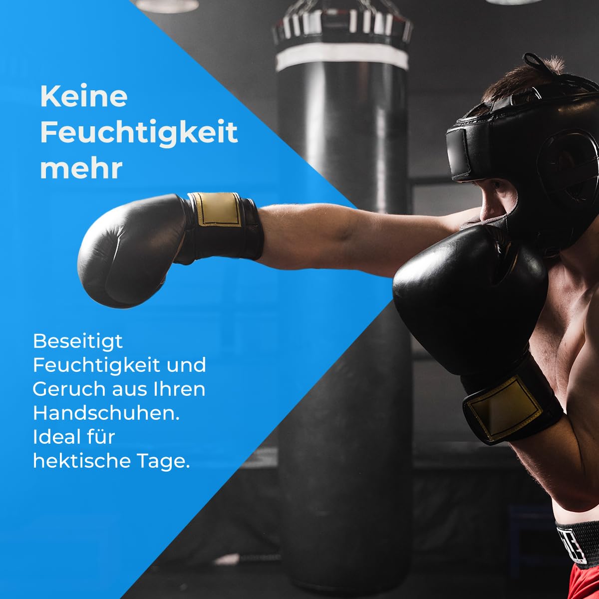 NK Elektrischer Boxhandschuhtrockner und Geruchs-/Feuchtigkeitsentferner, schnelltrocknend für den täglichen Gebrauch, automatische Abschaltung, 3-Timer