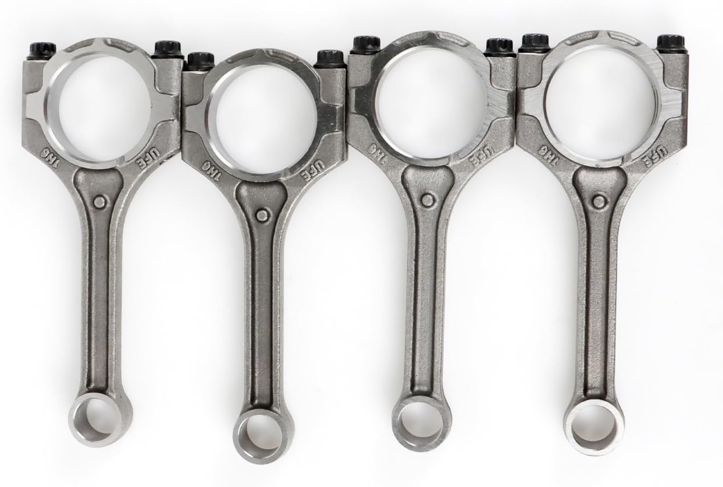 4pc G4FA Engine Connecting Rod 23510-2B100 Compatible with 2006–2019 Compatible with Hyundai Accent Verna Solaris ix20 i20 Compatible with Kia Venga Rio 1.4 Car Accessories Connecting Rods