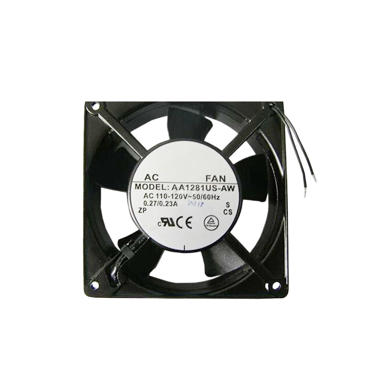 YLPWKMVZ Cabinet Cooling Server Driver Fan AA1281US-AW 110/120VAC 0.27/0.23A 120 * 120 * 38MM