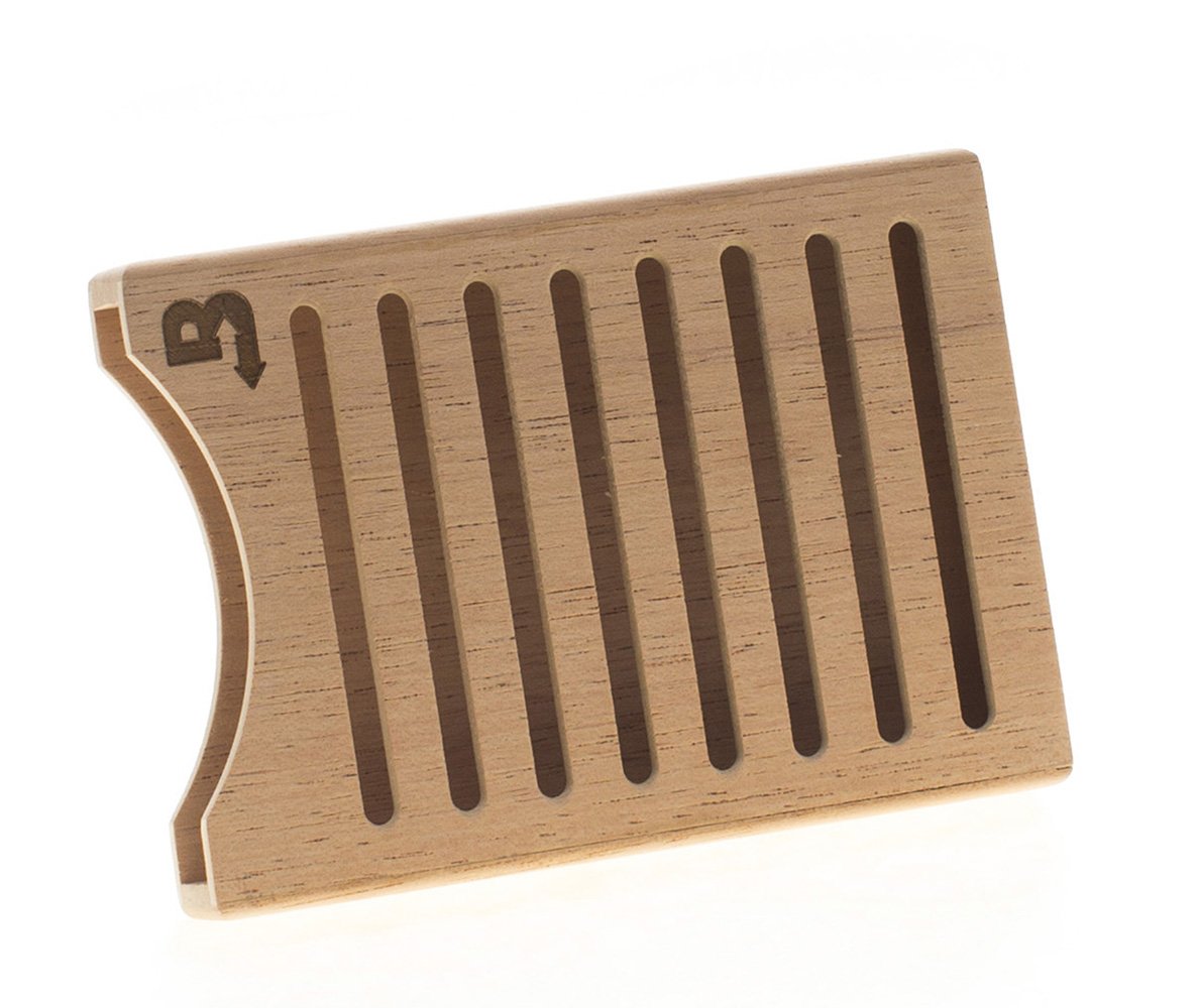 Boveda für Zigarren | Boveda-Halter aus Holz für Humidor | Zur Verwendung bei zwei (2) 60 übereinander (separat erhältlich) | mit Magnet- und Befestigungssets | 1 Stück