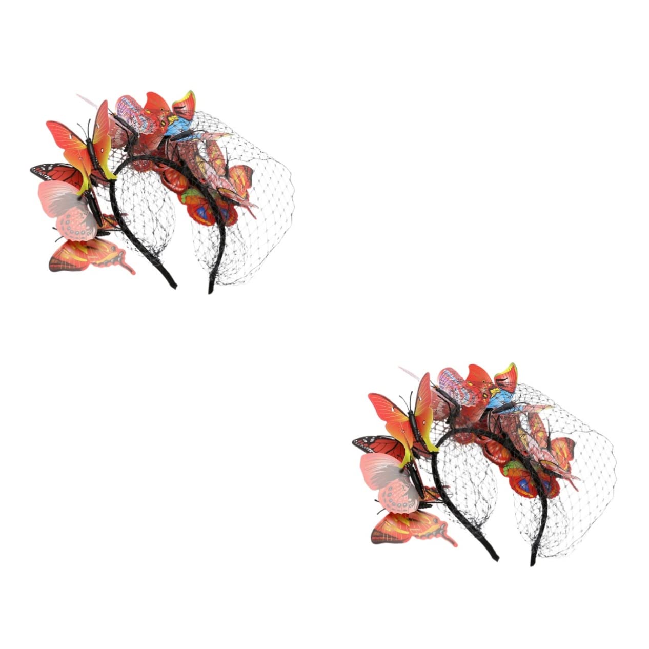 Housoutil 2piezas Diadema De Novia De Accesorio De Cabello Para Fiestas y Bodas Hecho De Material Duradero Diseño Único