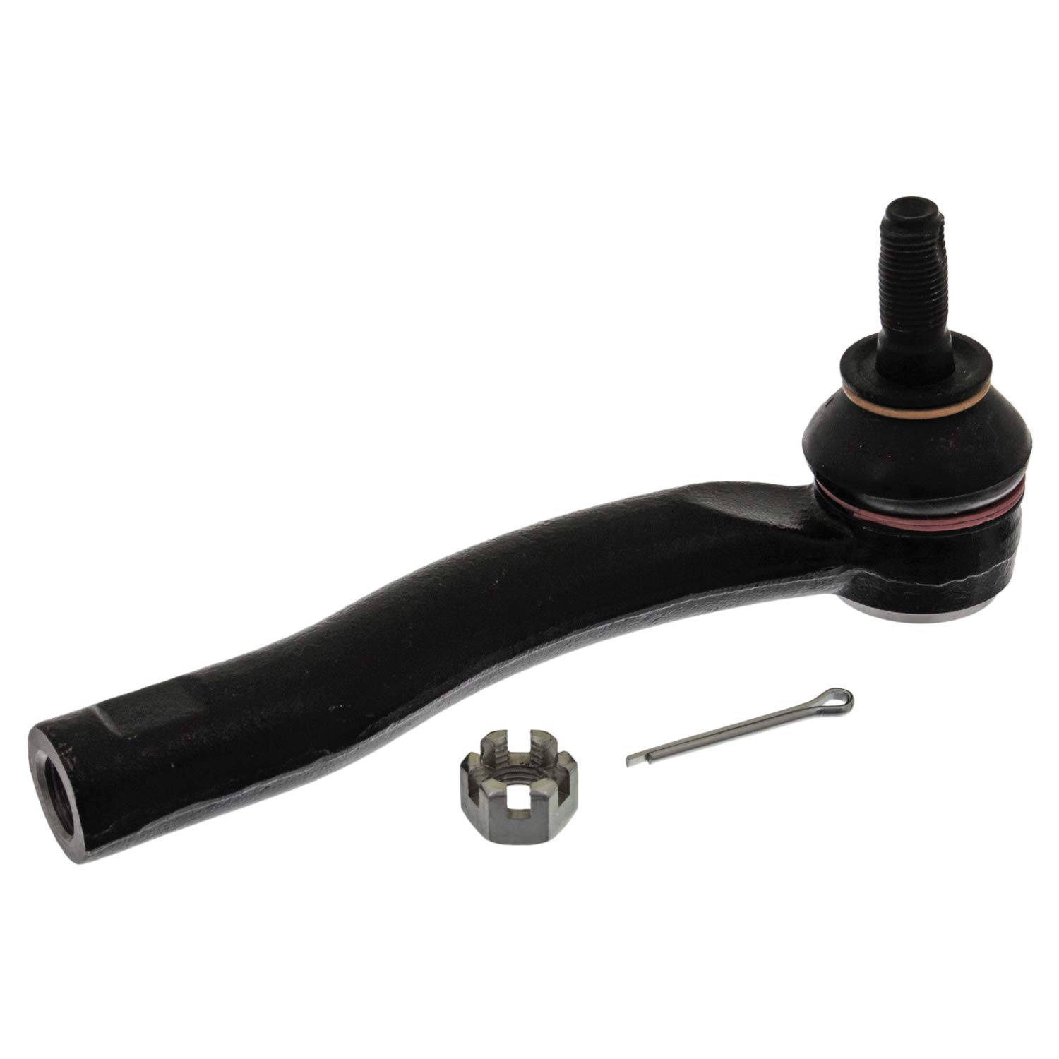 febi bilstein 46043 Tirante con dadi a corona e coppiglie, dalla sterzo al 1° braccio folle, confezione da 1