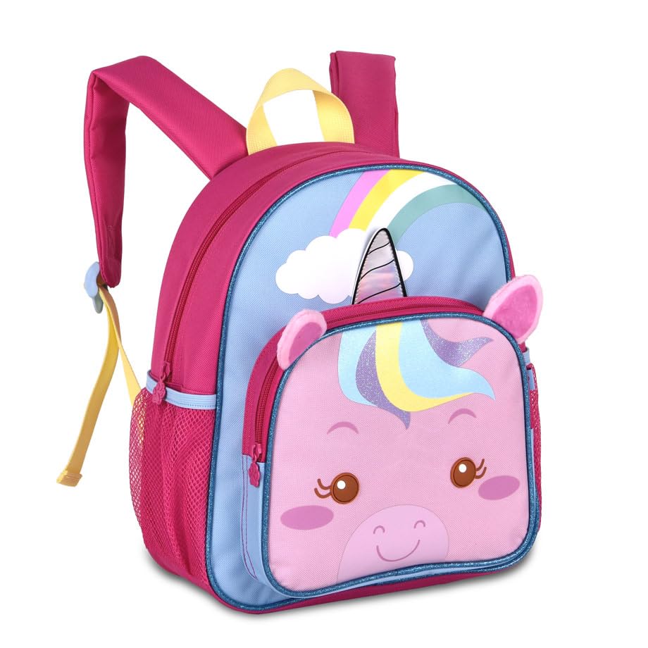 Mochila Infantil de Costas Unic�rnio Pets Menina 13 Polegadas (Lil�s)
