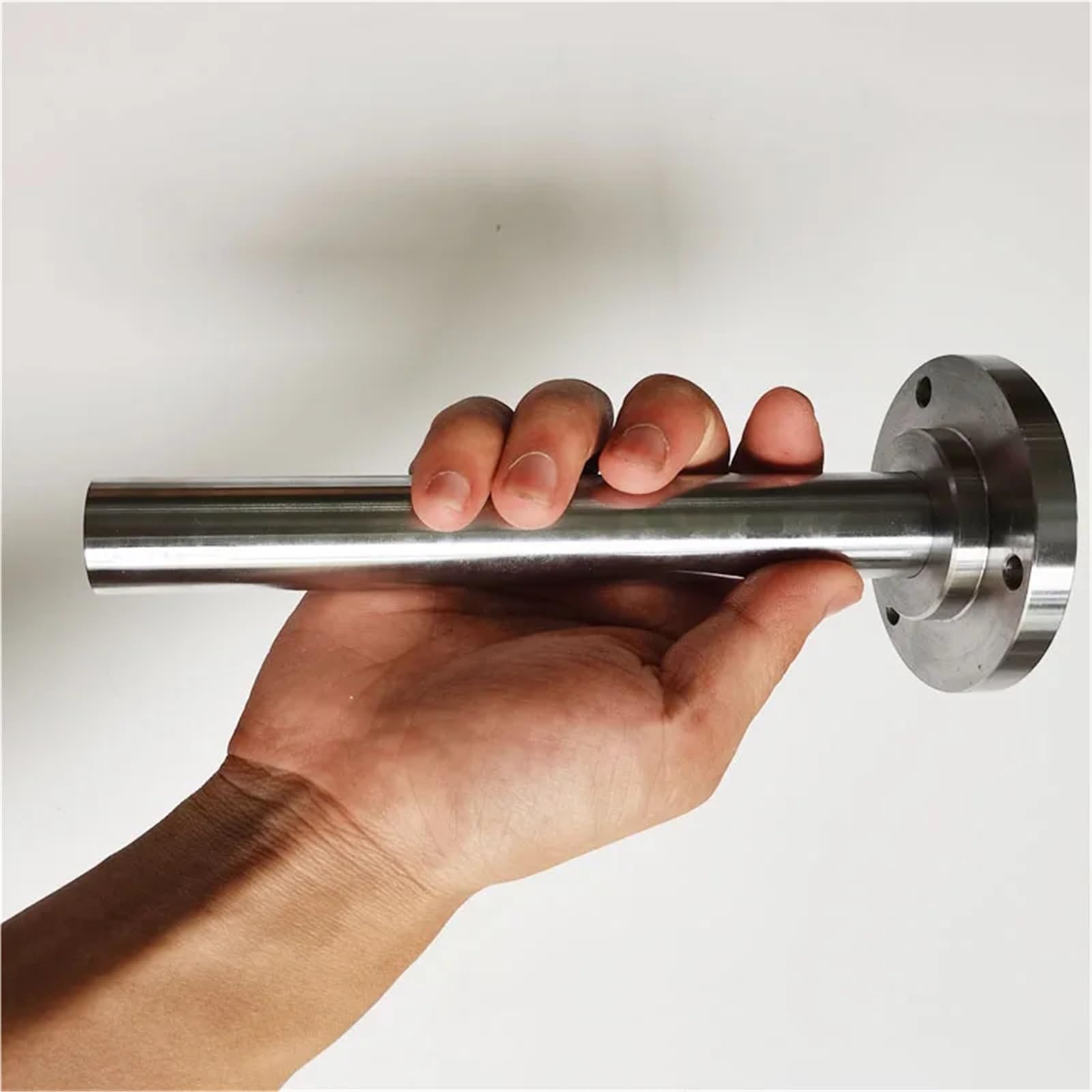 Shaft Diameter 25mm Length 203mm Chuck Flange Back Plate Base Adapter Fit K11-80 80mm