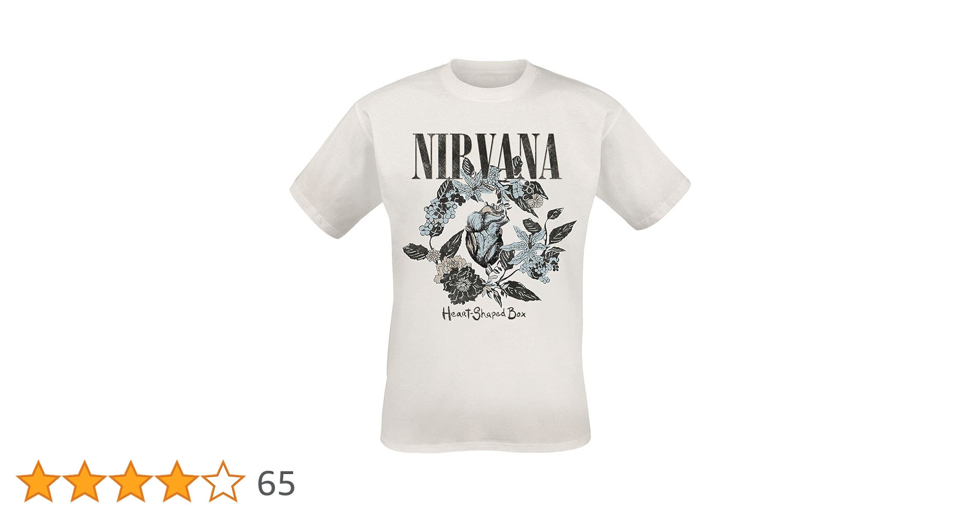 NIRVANA Tシャツ Mサイズ 白　ホワイト　NOTE NIRVANA | ニルヴァーナ SMILE TEE | GOOD ROCK SPEED（グッド