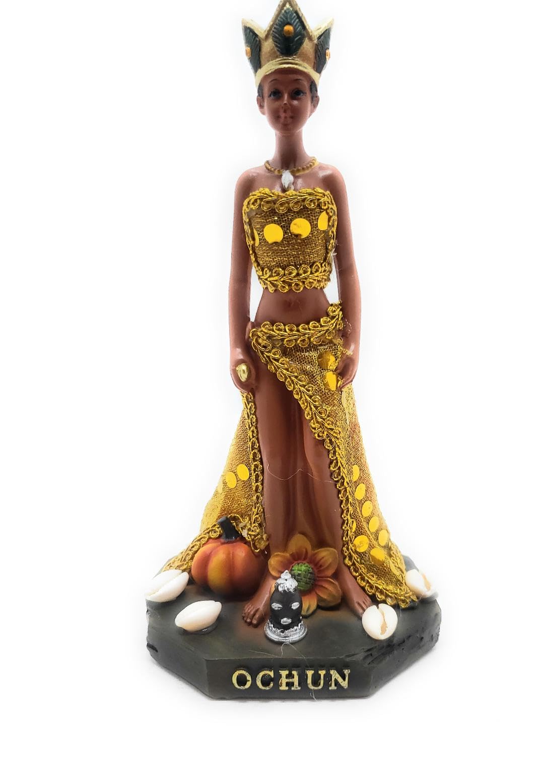 Oshun's様 Amazon.com: WORLDMARTSHOPPING WMS Statue, Oshun Statue, 8