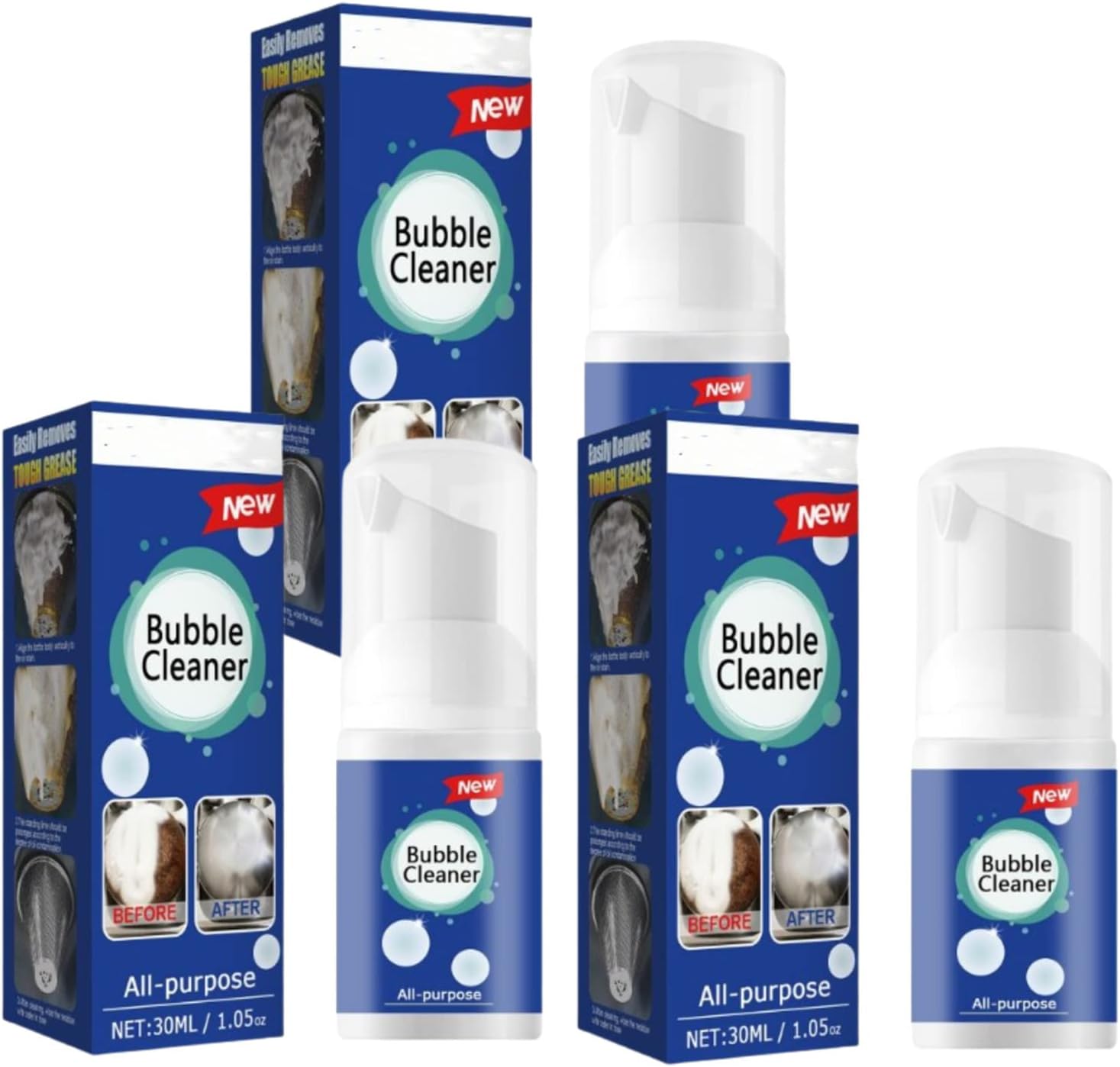 LASULEN Super Magic Stain Removal Foam Cleaner, All Purpose Rinse Free ...