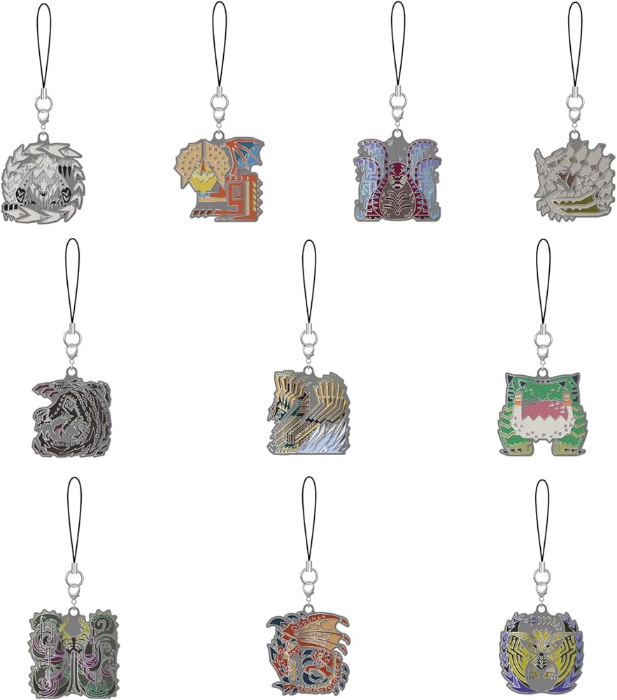 モンスターハンター　アイコンキーホルダー イーカプコン |モンスターハンターワイルズ アイテムアイコン