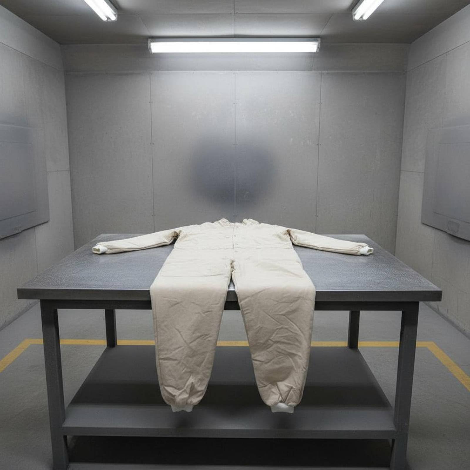 Gralara Tuta da Sabbiatura Design Ispessito, Tuta Protettiva Copertura Completa, Abbigliamento Protettivo, per Officina, Tuta Intera In Tela, Per Sabbiatura, Senza Cappuccio