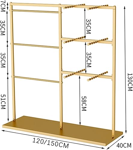 Miniatura 6 de Perchero para abrigos, soportes de exhibición de ropa interior, tienda de ropa independiente, boutiques, ropa al por menor, estante de ropa