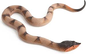 Cobee Rubber Elastic Snake Figures, Realistic Reptile Animal Figurine ...