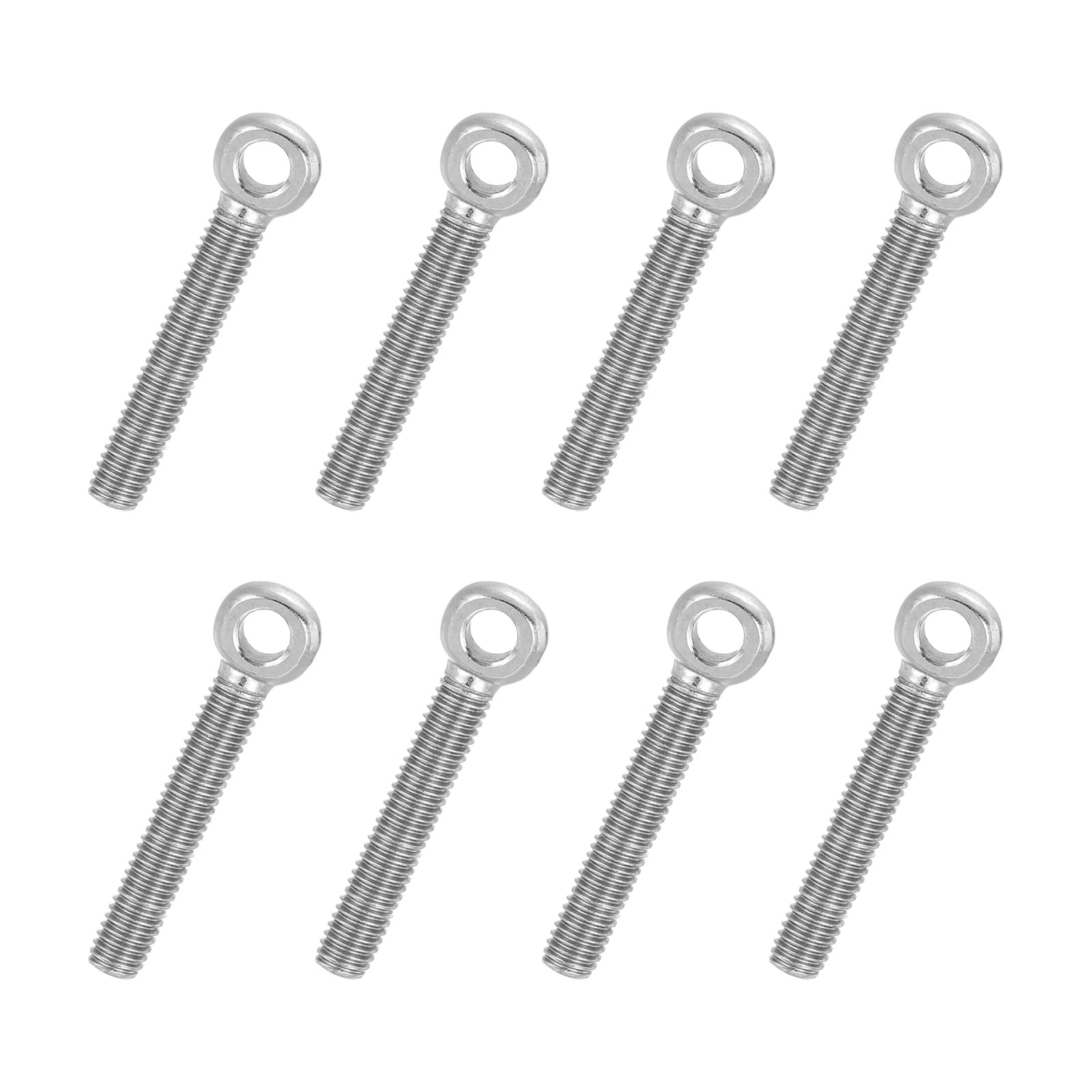 PATIKIL 8 Pcs M5x30mm Shoulder Swing Lifting Eye Bolt