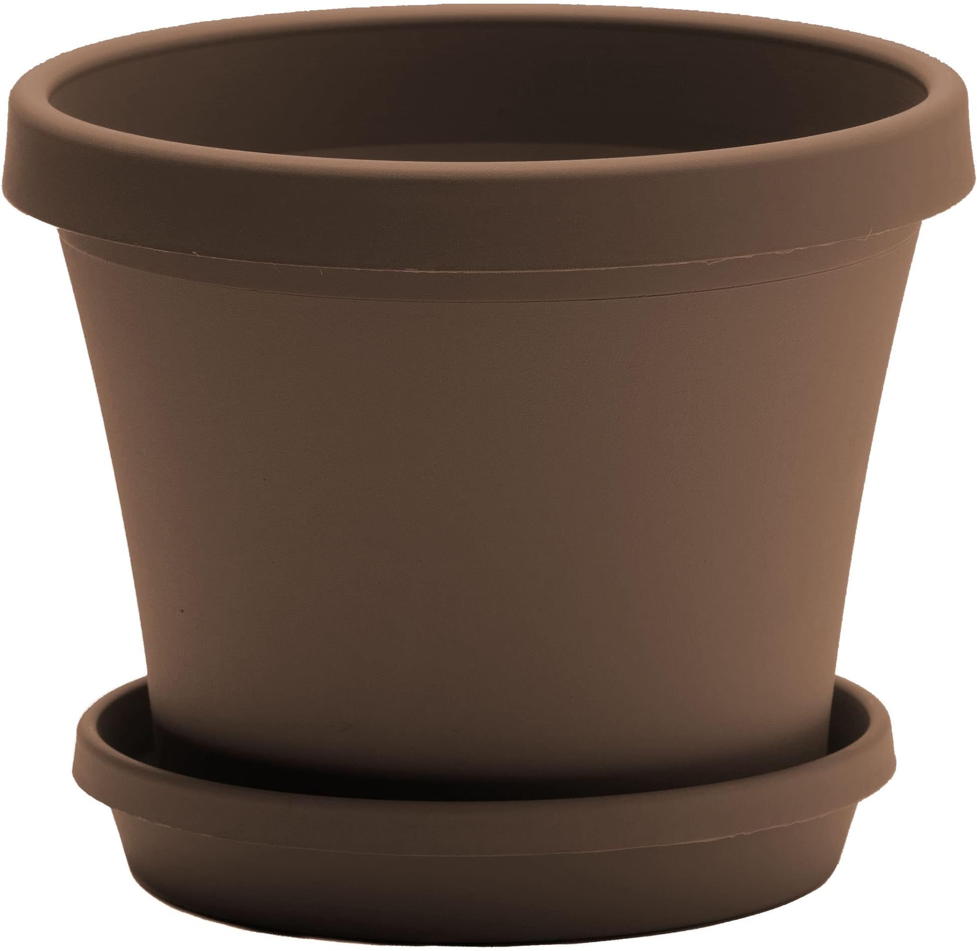 Bloem Terra Pot Planter 20" Chocolate