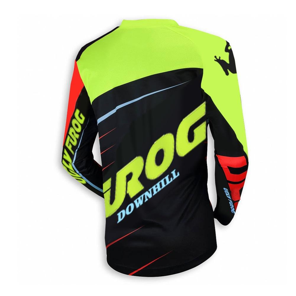 Ugly Frog MX Motocross Jersey Ciclismo Maglia Shirt Enduro Offroad Fuoristrada Quad Cross Adulti