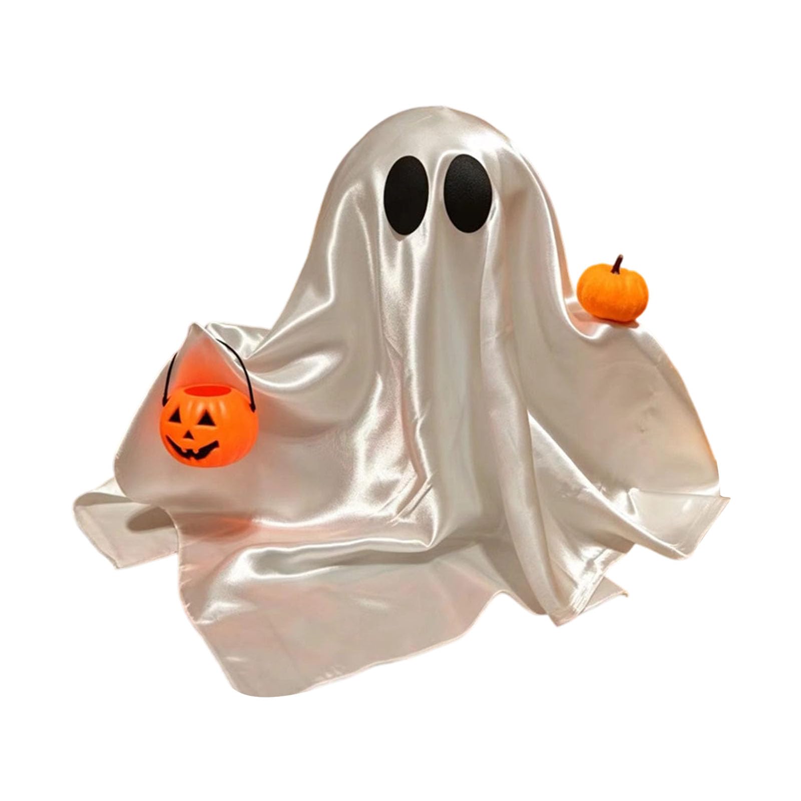 Tsophreniq Scary Pumpkins Ghostly Statues Miniature Landscape Halloween Ghostly Figurines Small Monsters Sculptures Garden Decors Halloween Decorations Outdoor Indoor