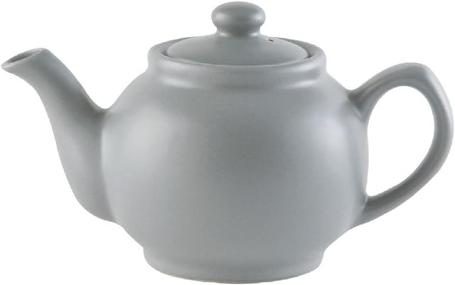 Price & Kensington Matt Grey 6 Cup Teapot, Stoneware, Multicolour