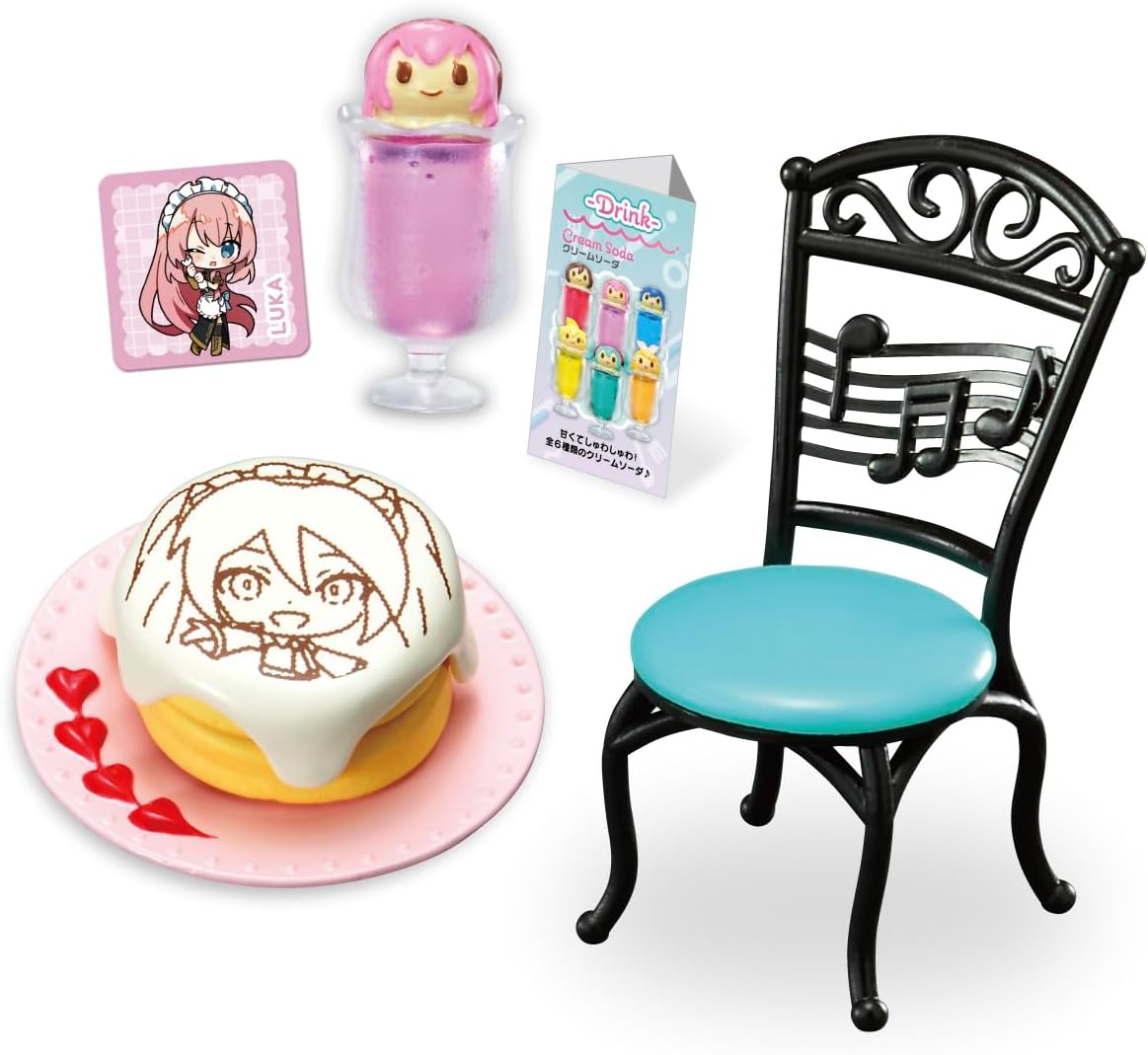 Re-Ment-Hatsune Miku's Cafe-Trading Figure- 1 of 8 Blind Box