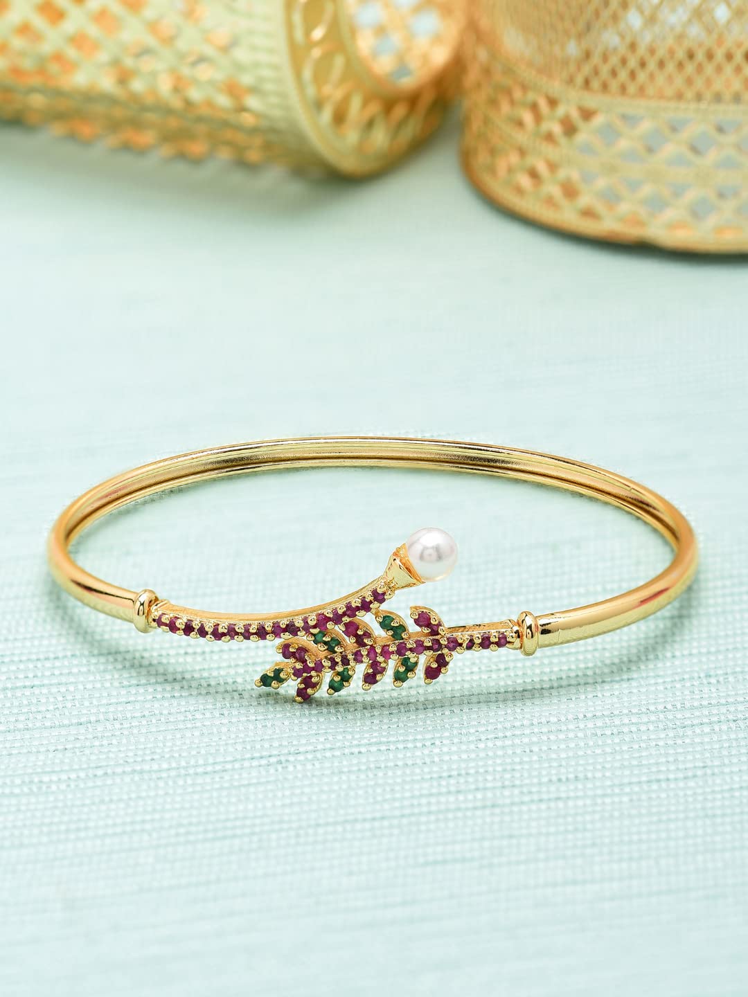 CZ Contemporary Style Kada Women