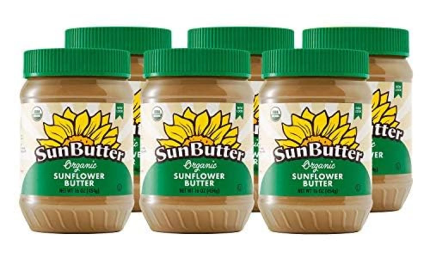 Buy SunButter Sunflower Seed Butter (16 ounces Pack of 6) Pure